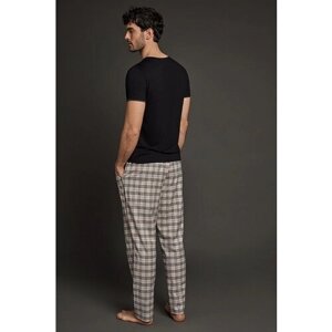 Пижама Laete, брюки, размер 3 xl, черный