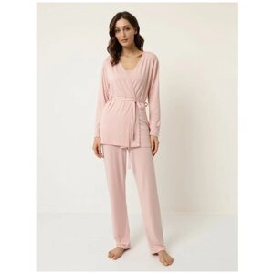 Пижама Luisa Moretti, размер XL, розовый