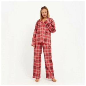 Пижама , размер 40-42, красный