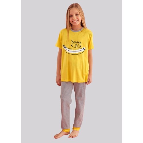 Пижама Sevim, размер 5-6(116), желтый