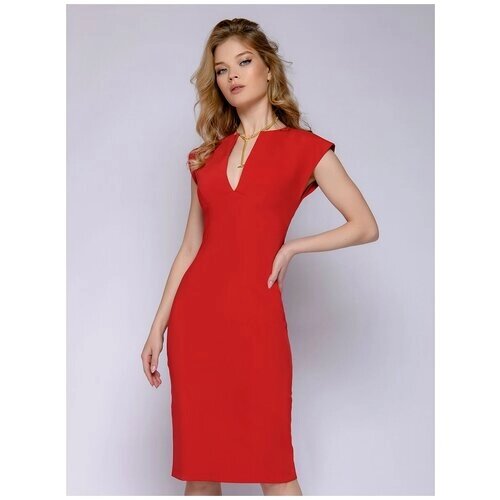 Платье 1001dress, размер 40, красный