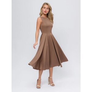 Платье 1001dress, размер 44, коричневый