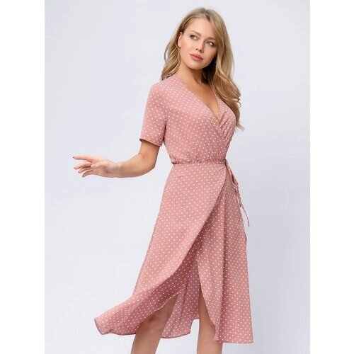 Платье 1001dress, размер 52, розовый