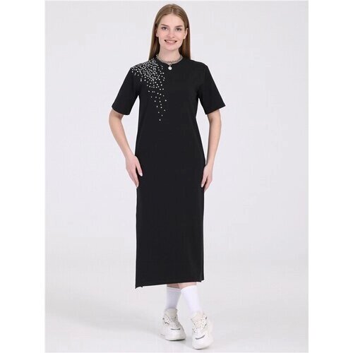 Платье Апрель, размер 84-164, черный