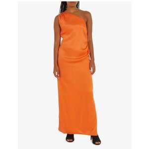 Платье CALVIN KLEIN, размер 36, оранжевый