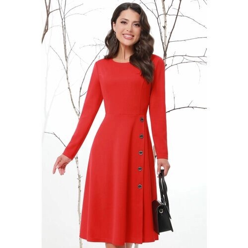Платье DStrend, размер 54, красный