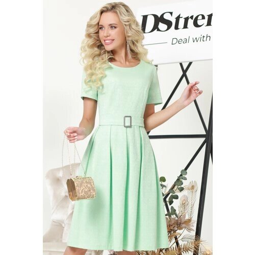 Платье DStrend, размер 54, зеленый