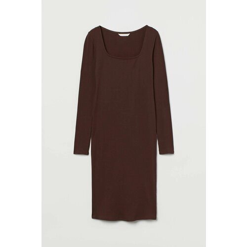 Платье H&M, размер M, коричневый
