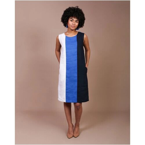 Платье J-Splash, размер 42, белый, синий