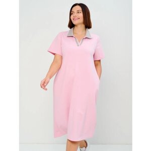 Платье maxroses, размер 58, розовый