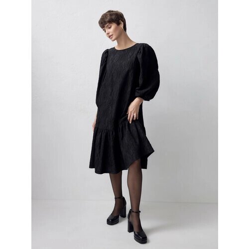 Платье Pompa, размер 44, черный