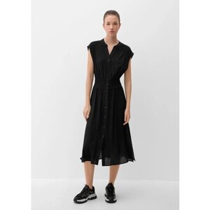 Платье Q/S by s. Oliver, размер 42 (XL), черный
