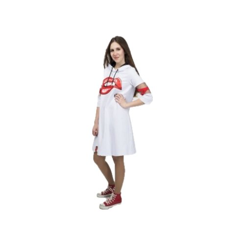 Платье STILL-EXPERT, размер 46, белый-красный