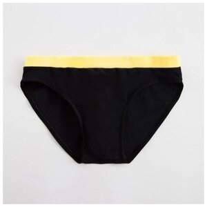 Плавки Minaku для мальчиков, размер 86-92, черный, желтый