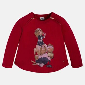 Пуловер Mayoral, размер 104 (4 года), красный