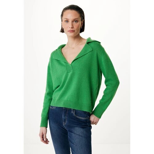 Пуловер MEXX, размер XL, зеленый