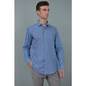 Рубашка Dave Raball, размер 39 176-182, синий