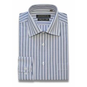 Рубашка Imperator, размер 37 ворот/170-176, серый