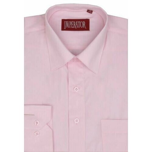 Рубашка Imperator, размер 38 ворот/170-176, розовый