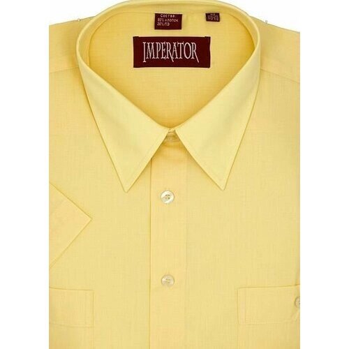 Рубашка Imperator, размер 52/L (178-186, 42 ворот), желтый