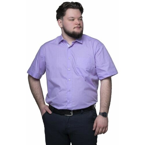 Рубашка Imperator, размер 56/XL/178-186/44 ворот, фиолетовый