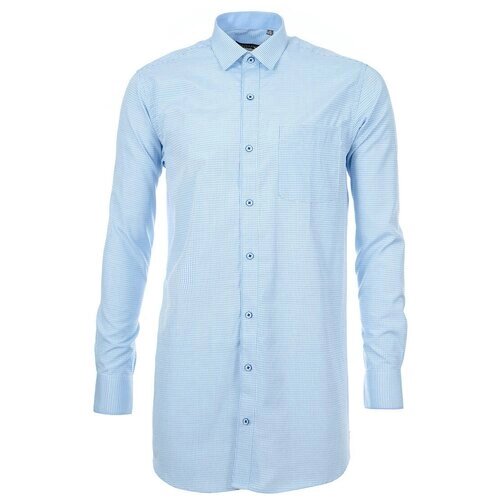 Рубашка Imperator, размер 60/3XL/170-178/46 ворот, голубой
