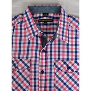 Рубашка Maestro, размер 42/XS/170-178/38 ворот, розовый