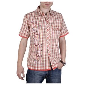 Рубашка Maestro, размер 44/S/170-178, оранжевый