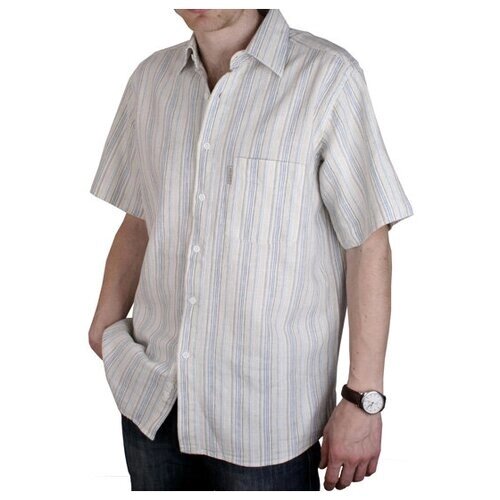 Рубашка Maestro, размер 46/S, бежевый