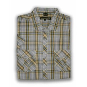 Рубашка Maestro, размер 48/M/178-186/41 ворот, серый