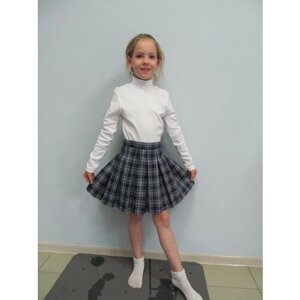 Школьная юбка Классики, размер 28, мультиколор