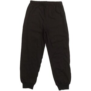 Школьные брюки джоггеры, размер 110-60, черный