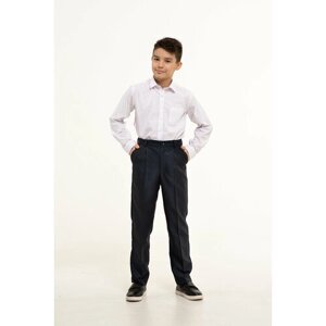 Школьные брюки Инфанта, размер 164/88, синий