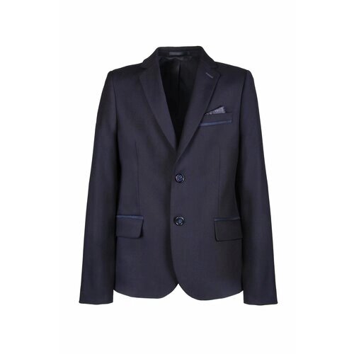 Школьный пиджак Тилли Стилли, размер 128-60-60, синий