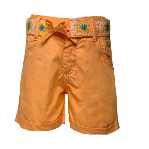 Шорты WANEX, с карманами, размер 110, оранжевый