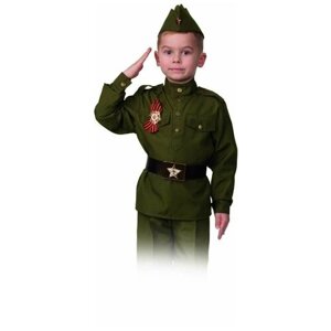 Солдат малютка 2 (хлопок зеленый ) р. 92-52 8020-1