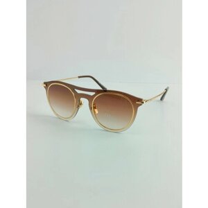 Солнцезащитные очки 8617-C8-02, золотой, коричневый