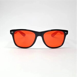 Солнцезащитные очки Adyd, черный, красный