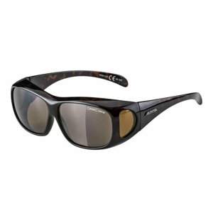 Солнцезащитные очки ALPINA, спортивные, коричневый