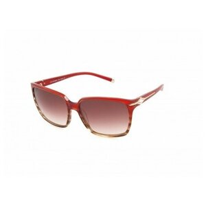Солнцезащитные очки Ana Hickmann, квадратные, градиентные, для женщин, коричневый