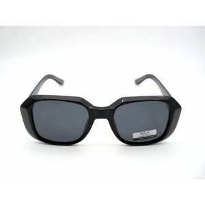 Солнцезащитные очки BEK, квадратные, поляризационные, для женщин, черный