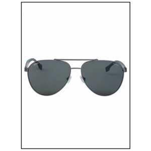 Солнцезащитные очки BOSS, черный, бесцветный