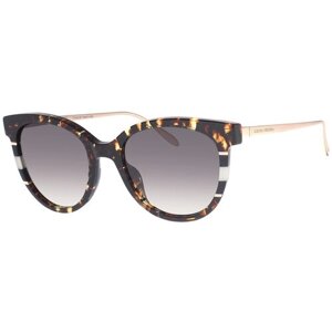 Солнцезащитные очки CAROLINA HERRERA, бабочка, градиентные, для женщин, коричневый