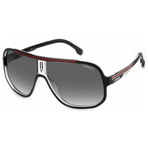 Солнцезащитные очки CARRERA, прямоугольные, с защитой от УФ, градиентные, для мужчин, черный