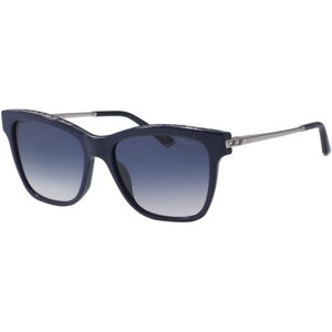Солнцезащитные очки Chopard, прямоугольные, оправа: пластик, градиентные, для женщин, синий