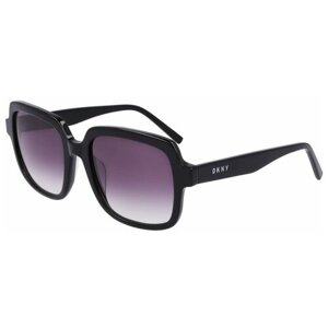 Солнцезащитные очки DKNY, черный, фиолетовый