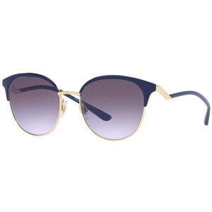 Солнцезащитные очки DOLCE & GABBANA, оправа: металл, градиентные, для женщин, синий