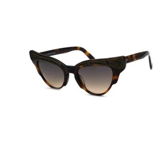 Солнцезащитные очки DSQUARED2, коричневый, черный