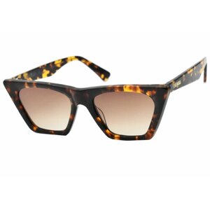 Солнцезащитные очки EIGENGRAU, кошачий глаз, градиентные, с защитой от УФ, для женщин, коричневый