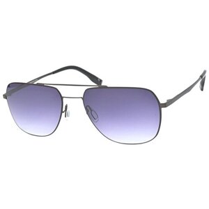 Солнцезащитные очки Elfspirit, авиаторы, оправа: металл, градиентные, для мужчин, коричневый